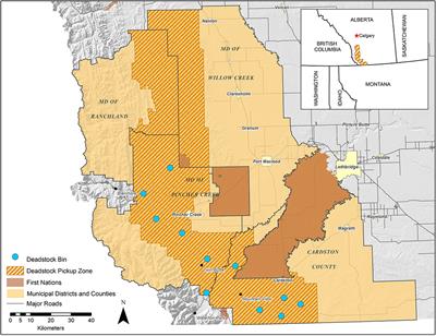 Dealing With Deadstock: A Case Study of Carnivore Conflict Mitigation From Southwestern Alberta